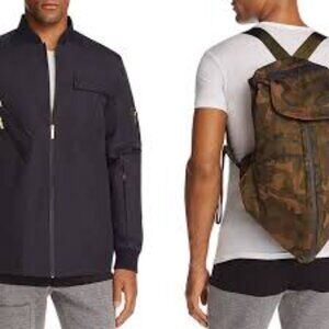 Jason Derulo LVL XII Designer Jacket Converts to Backpack Size M